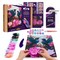 OKTO | Air Dry Clay Paint by Numbers & Modeling Kit for Adults | Hummingbirds in LOVE | 11.8x15.7 in